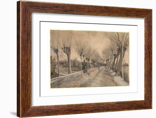 Road in Etten, 1881-Vincent van Gogh-Framed Giclee Print