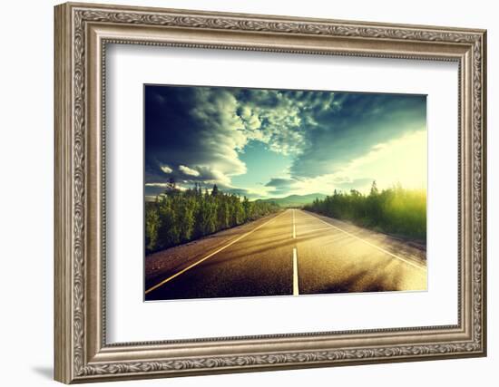 Road in Mountains-Iakov Kalinin-Framed Photographic Print