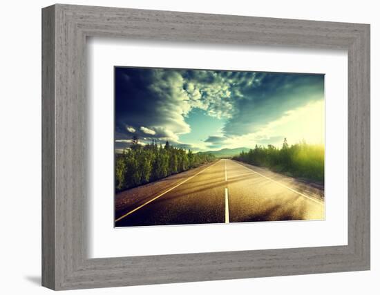 Road in Mountains-Iakov Kalinin-Framed Photographic Print