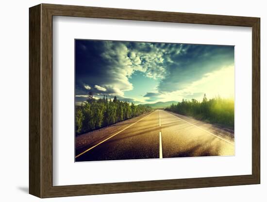 Road in Mountains-Iakov Kalinin-Framed Photographic Print
