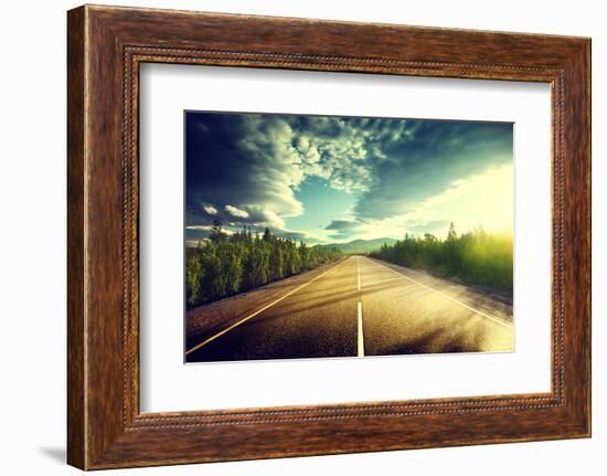 Road in Mountains-Iakov Kalinin-Framed Photographic Print