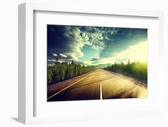 Road in Mountains-Iakov Kalinin-Framed Photographic Print