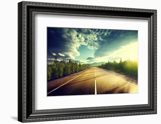 Road in Mountains-Iakov Kalinin-Framed Photographic Print