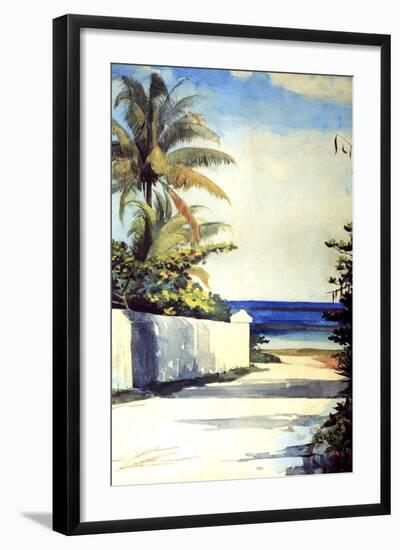 Road in Nassau, 1898-99-Winslow Homer-Framed Giclee Print