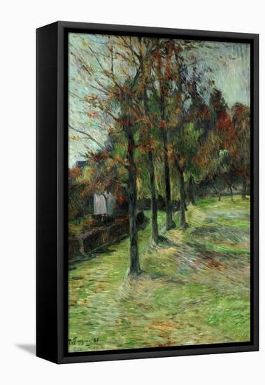 Road in Rouen, II, 1885-Paul Gauguin-Framed Premier Image Canvas