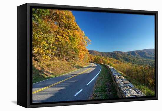 Road in Shenandoah National Park-sborisov-Framed Premier Image Canvas