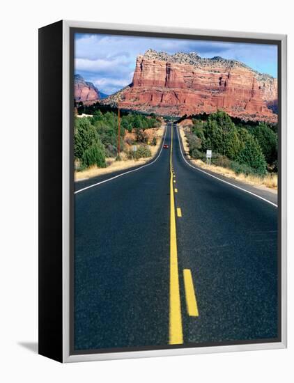 Road Into Sedona, Sedona, U.S.A.-Ann Cecil-Framed Premier Image Canvas