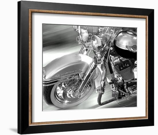 Road king-Richard James-Framed Art Print