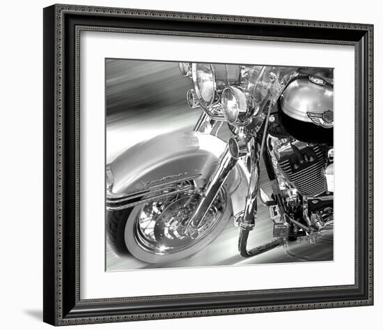 Road king-Richard James-Framed Art Print