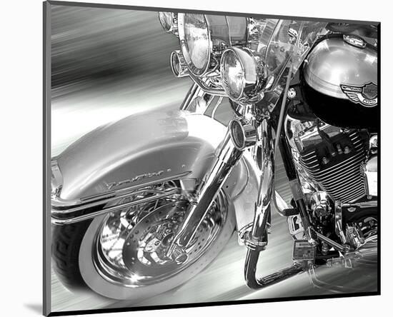 Road king-Richard James-Mounted Art Print