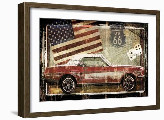 Road King-Mindy Sommers - Photography-Framed Giclee Print