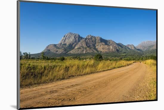 Road Leading to the Granite Peaks of Mount Mulanje, Malawi, Africa-Michael Runkel-Mounted Photographic Print