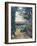 Road Leading to the Lake-Paul Cézanne-Framed Giclee Print