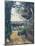 Road Leading to the Lake-Paul Cézanne-Mounted Giclee Print