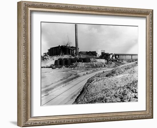 Road Leading Up to the Tennessee Copper Co. Mine-Alfred Eisenstaedt-Framed Photographic Print