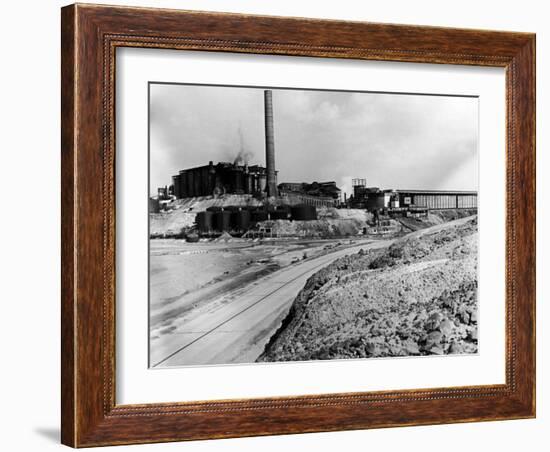 Road Leading Up to the Tennessee Copper Co. Mine-Alfred Eisenstaedt-Framed Photographic Print