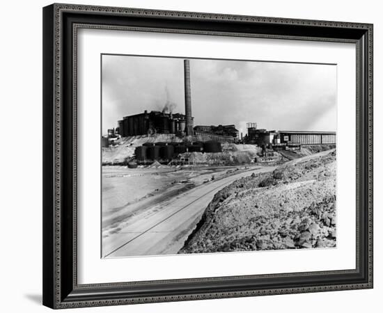 Road Leading Up to the Tennessee Copper Co. Mine-Alfred Eisenstaedt-Framed Photographic Print