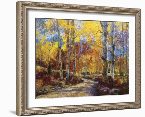 Road Less Traveled-Robert Moore-Framed Art Print