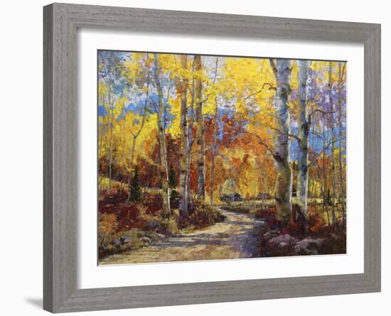 Road Less Traveled-Robert Moore-Framed Art Print