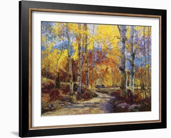 Road Less Traveled-Robert Moore-Framed Art Print