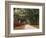 Road Lined with Azaleas and Live Oaks, Spanish Moss, Savannah, Georgia, USA-Adam Jones-Framed Photographic Print