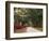 Road Lined with Azaleas and Live Oaks, Spanish Moss, Savannah, Georgia, USA-Adam Jones-Framed Photographic Print