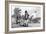 Road Menders, 1812-Daniel And Robert Havell-Framed Giclee Print