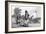 Road Menders, 1812-Daniel And Robert Havell-Framed Giclee Print