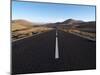 Road Near La Pared, Fuerteventura, Canary Islands, Spain, Europe-Hans Peter Merten-Mounted Photographic Print