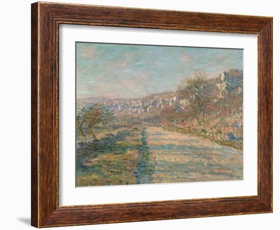 Road of La Roche-Guyon, 1880-Claude Monet-Framed Giclee Print