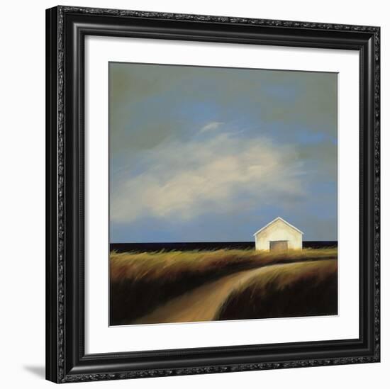 Road Past the Barn-Tjasa Owen-Framed Art Print