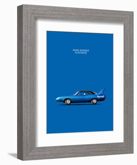 Road-Runner Superbird 1970-Mark Rogan-Framed Art Print