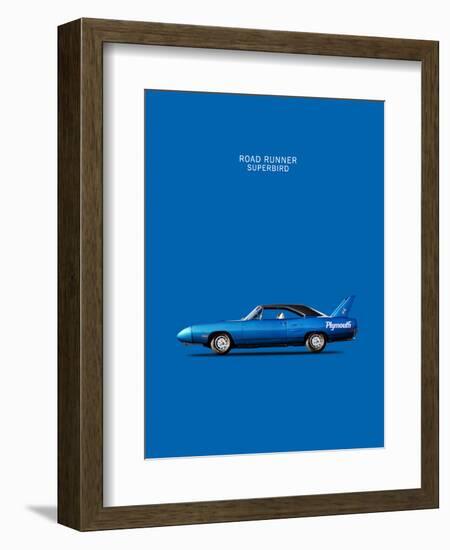 Road-Runner Superbird 1970-Mark Rogan-Framed Art Print