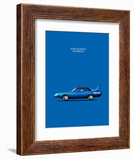 Road-Runner Superbird 1970-Mark Rogan-Framed Art Print