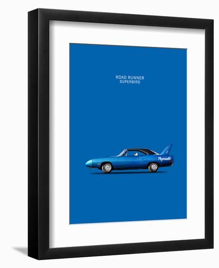 Road-Runner Superbird 1970-Mark Rogan-Framed Art Print