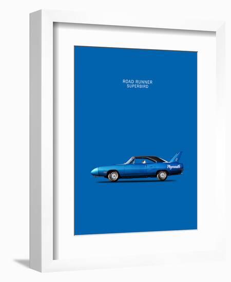 Road-Runner Superbird 1970-Mark Rogan-Framed Art Print