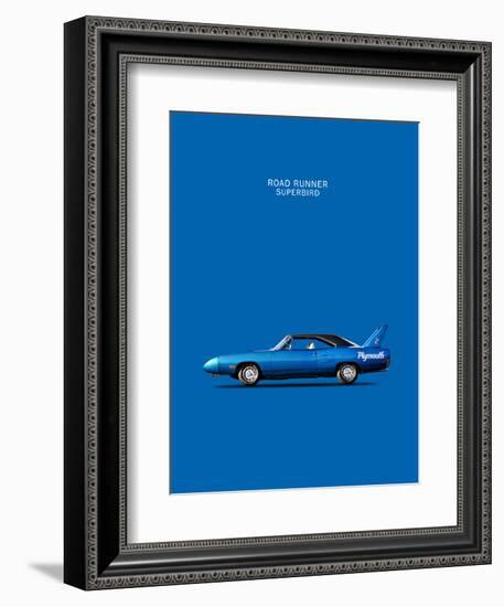 Road-Runner Superbird 1970-Mark Rogan-Framed Art Print