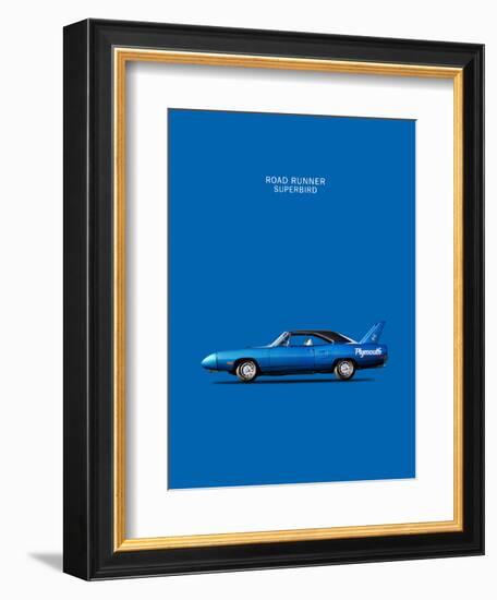 Road-Runner Superbird 1970-Mark Rogan-Framed Art Print