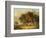 Road Scene at Intwood, 1830 (Oil on Panel)-James Stark-Framed Giclee Print