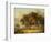 Road Scene at Intwood, 1830 (Oil on Panel)-James Stark-Framed Giclee Print