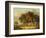 Road Scene at Intwood, 1830 (Oil on Panel)-James Stark-Framed Giclee Print