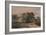 'Road Scene with Cattle', 19th century, (1935)-Peter De Wint-Framed Giclee Print