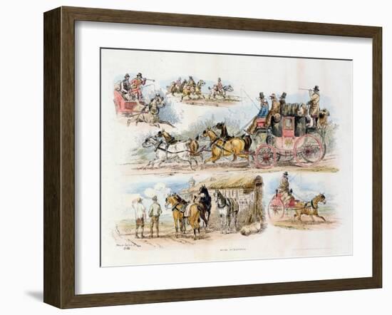 Road Scrapings, 1840-null-Framed Giclee Print