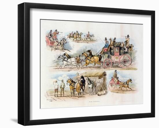 Road Scrapings, 1840-null-Framed Giclee Print