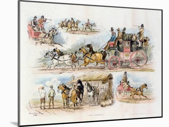 Road Scrapings, 1840-null-Mounted Giclee Print