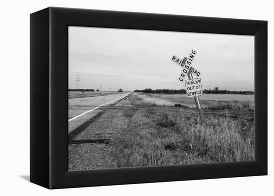 Road Side Sign-Rip Smith-Framed Premier Image Canvas