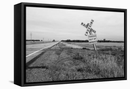 Road Side Sign-Rip Smith-Framed Premier Image Canvas