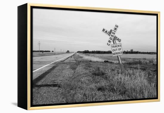 Road Side Sign-Rip Smith-Framed Premier Image Canvas