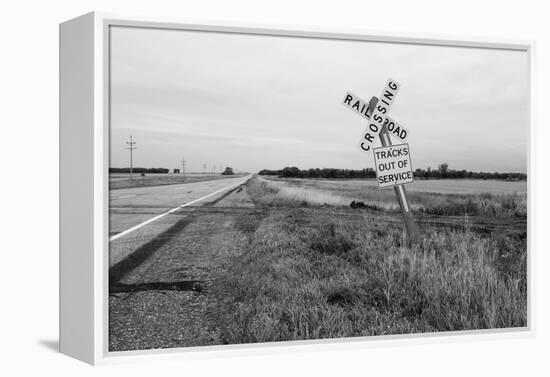 Road Side Sign-Rip Smith-Framed Premier Image Canvas