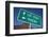 Road Sign Points to Las Vegas and Phoenix-Joseph Sohm-Framed Premium Photographic Print